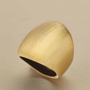 Beautiful Alexis Bittar lucite block ring, size 8